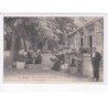 DIEPPE: hôtel du soleil d'or, vu du jardin - très bon état