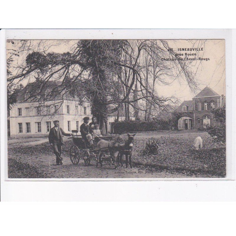 ISNEAUVILLE: château du cheval-rouge - très bon état