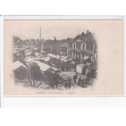 FAUVILLE: place de la mairie, le marché - très bon état