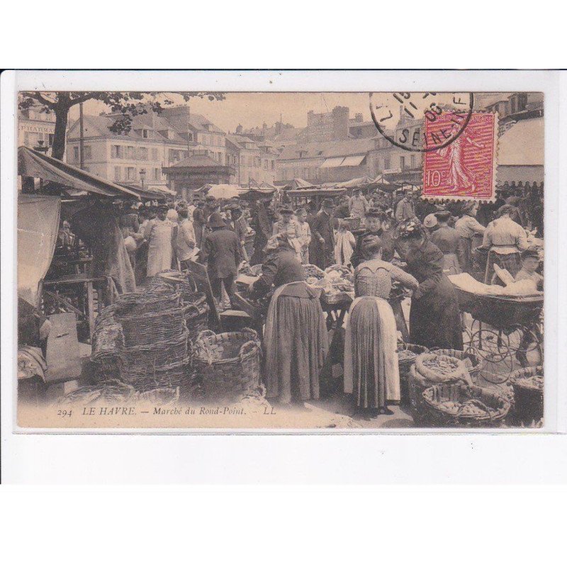 LE HAVRE: marché du rond-point - très bon état