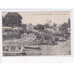 CROISSET: le quai le jour des régates - très bon état
