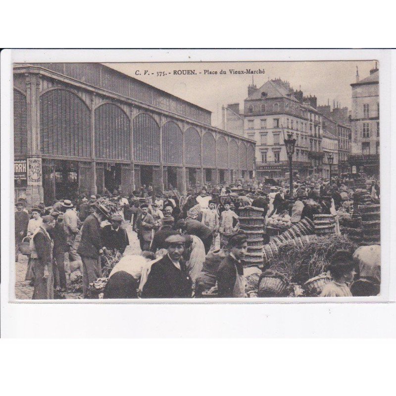 ROUEN: place du vieux-marché - très bon état