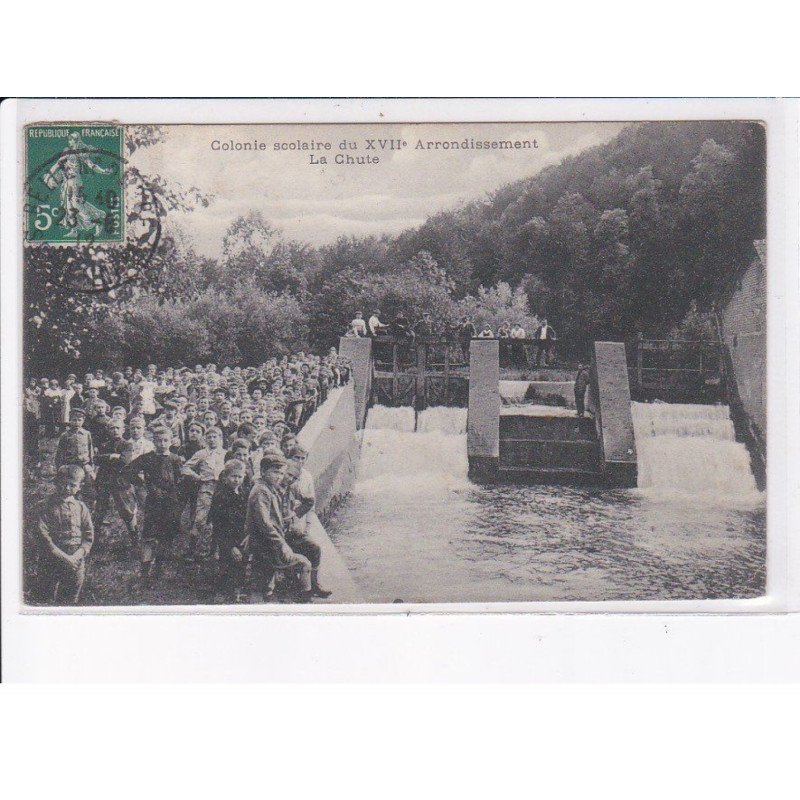 BELLEMCOMBRE: colonie scolaire du XVIIe arrondissement, la chute - très bon état