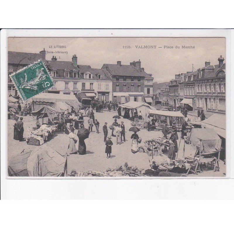 VALMONT: place du marché - très bon état
