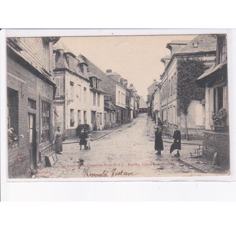 FORGES les EAUX: rue des juifs - très bon état