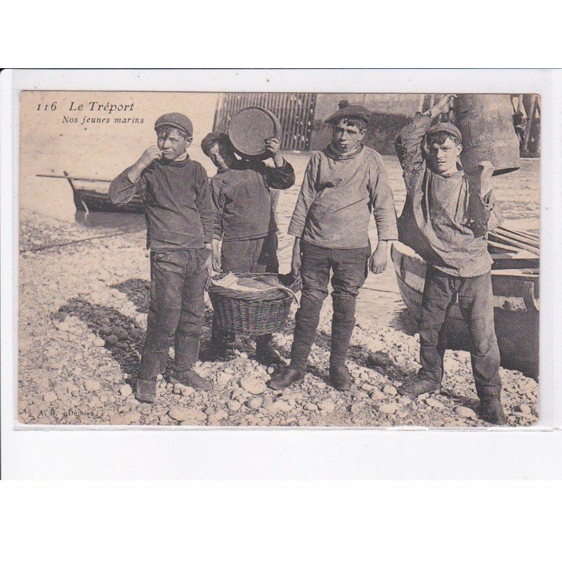 LE TREPORT: nos jeunes marins - très bon état