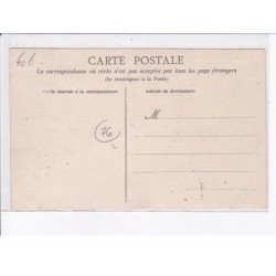 LE HAVRE: réparation sous-marine de la porte d'un bassin, scaphandrier sur sa plate-forme - très bon état