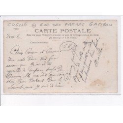 COSNE: rue des frenes gambon, hôtel de la charrue - très bon état