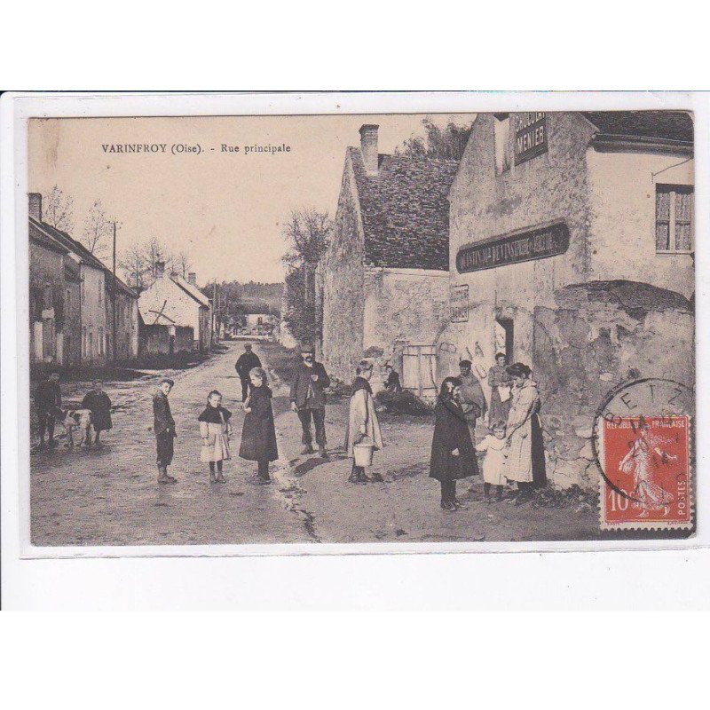 VARINFROY: rue principale - très bon état