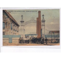 GRESILLONS-GENNEVILLIERS: entrée de l'usine à gaz - très bon état