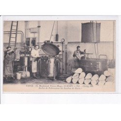 CLICHY: usine, atelier de fabrication du jambon de paris - état