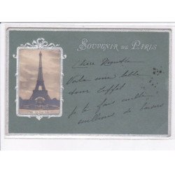 PARIS: 75007: souvenir de paris, tour eiffle - très bon état