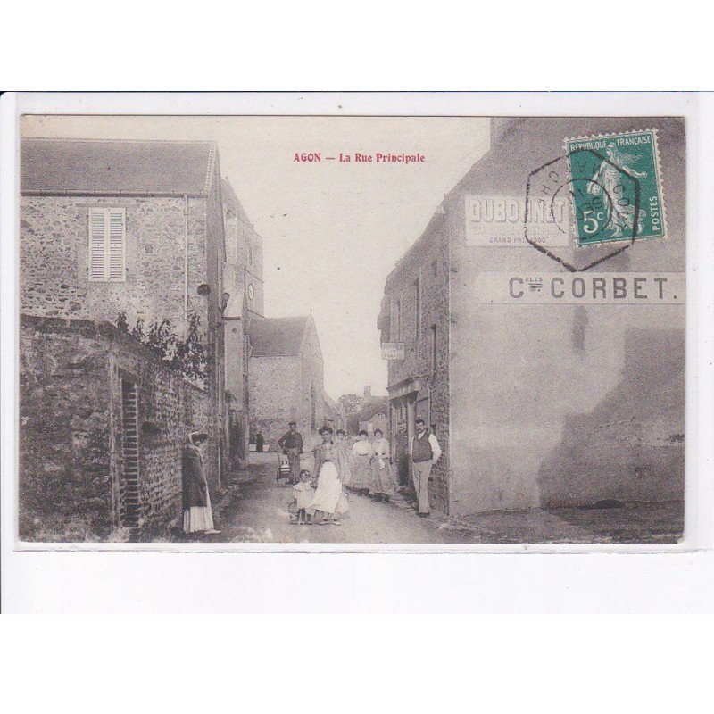 AGON: la rue principale - très bon état