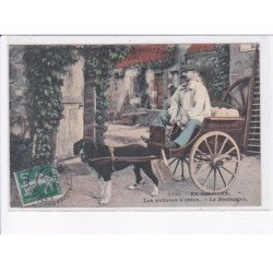 EN SOLOGNE: les voitures à chien, le boulanger - état