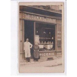 TOURS: épicerie, vins, établissements de touraine 20 rue bretonneau - très bon état