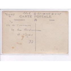 TOURS: épicerie, vins, établissements de touraine 20 rue bretonneau - très bon état