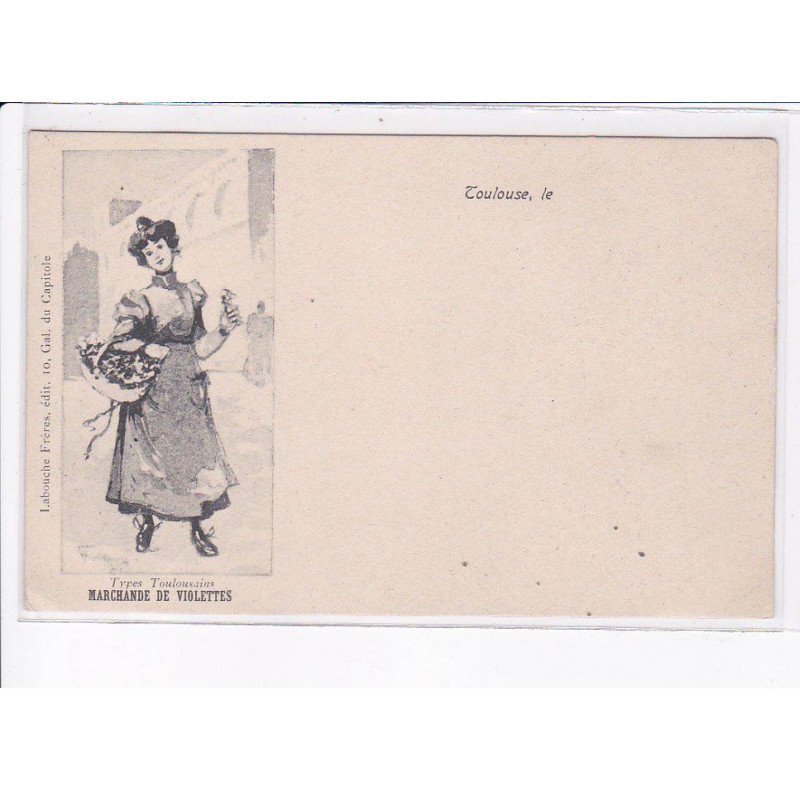 TOULOUSE: marchande de vignettes - très bon état