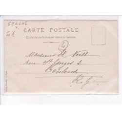 GEAUNE: bâtiment, tour en parti en ruine - très bon état