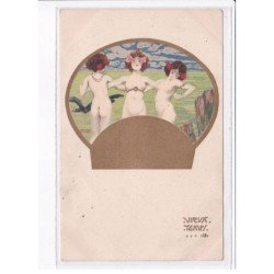 ILLUSTRATEUR: Raphael Kirchner, D-19, vieux temps - état