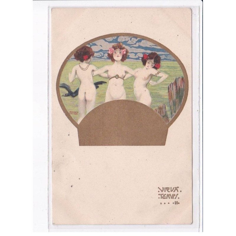 ILLUSTRATEUR: Raphael Kirchner, D-19, vieux temps - état