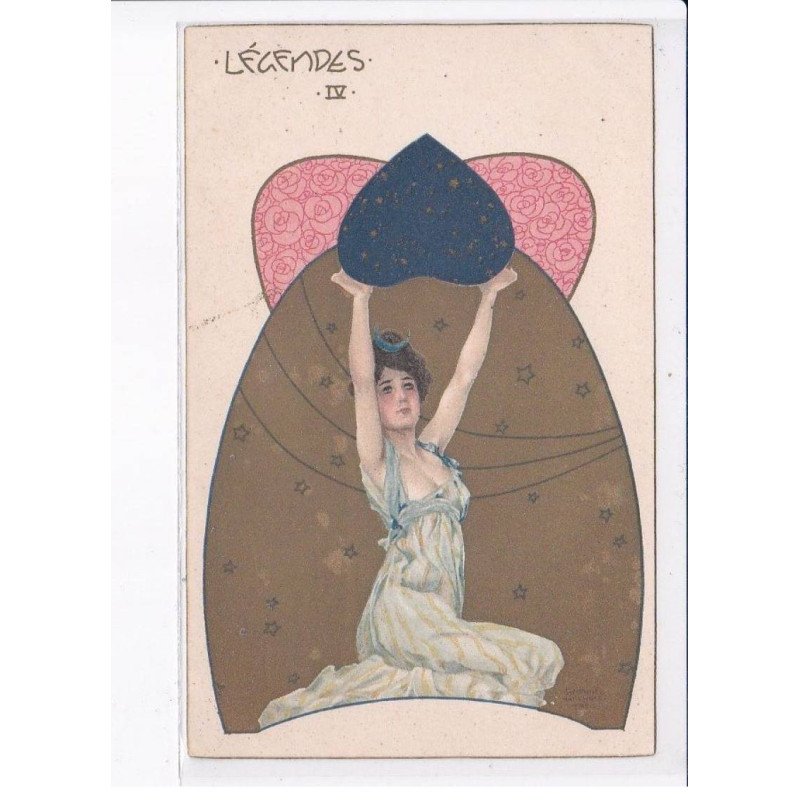 ILLUSTRATEUR: Raphael Kirchner, E-6, légendes - état