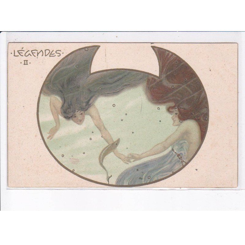 ILLUSTRATEUR: Raphael Kirchner, E-6 légendes - très bon état