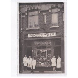 VALENCIENNES: ondulations permanentes, parfumerie, A. Vergin (salon de coiffure - coiffeur) - très bon état
