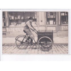 EPERNAY: triporteur, 2 place de l'hôtel de ville, pharmacie weinmann - état