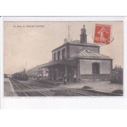 MOLAY-LITTRY: la gare - très bon état