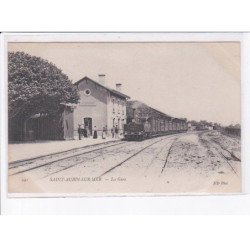 SAINT-AUBIN-sur-MER: la gare - très bon état