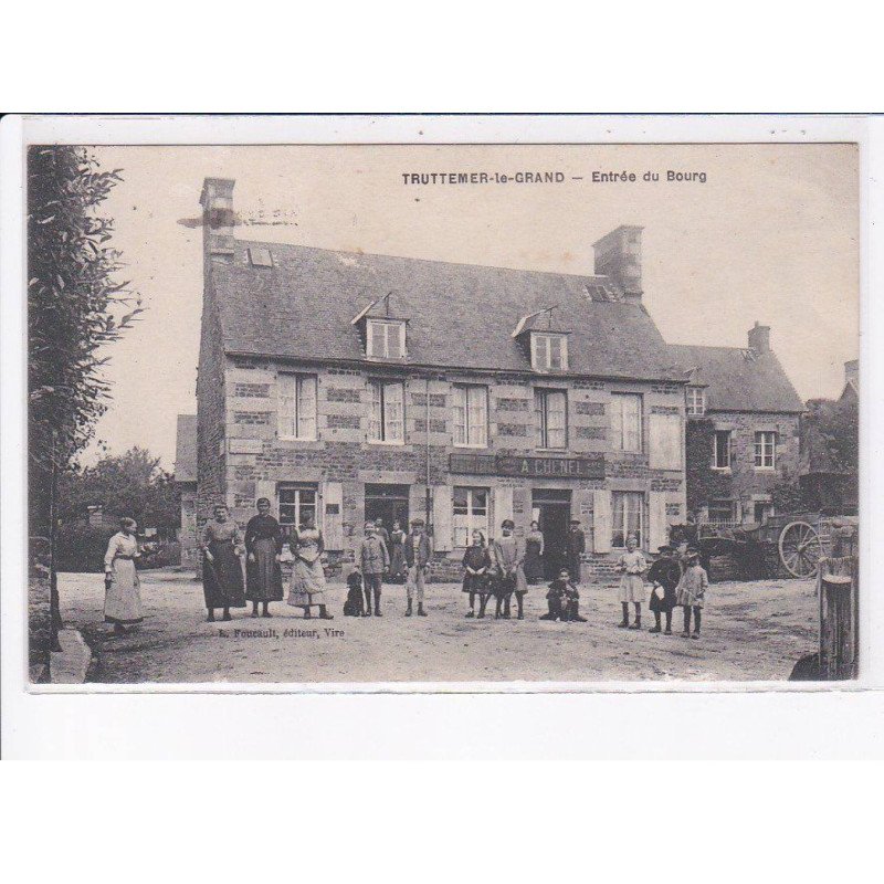 TRUTTEMER-le-GRAND: entrée du bourg - état