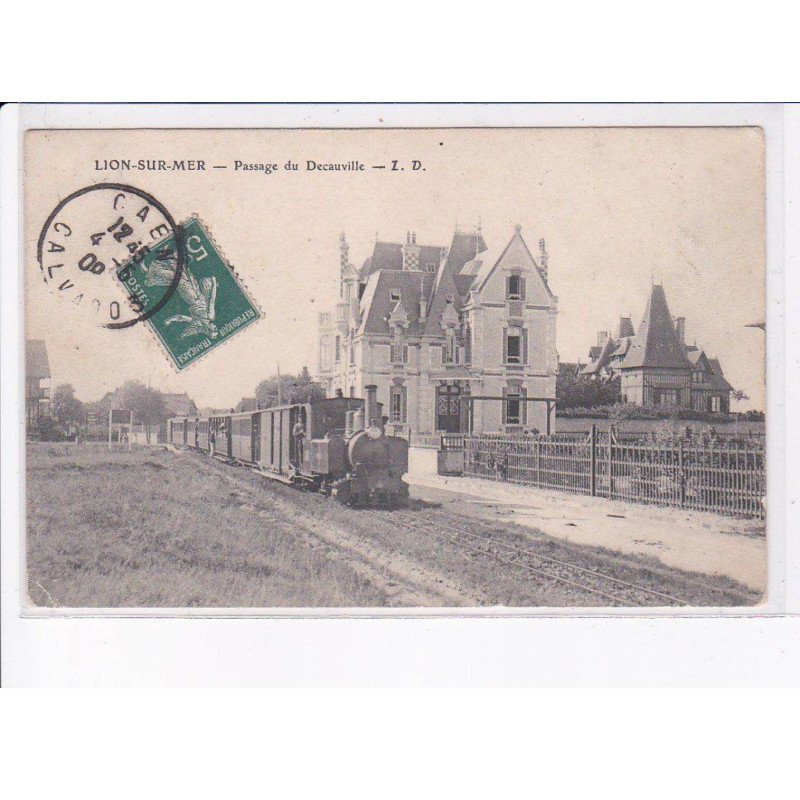 LION-sur-MER: passage du decauville - état