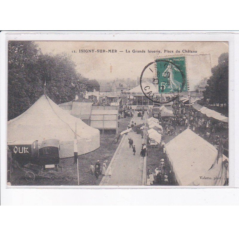 ISIGNY-sur-MER: la grande louerie, place du château - très bon état