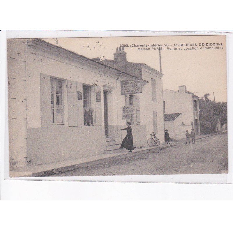 SAINT-GEORGES-de-DIDONNE: maison paris, venter et location d'immeubles - très bon état