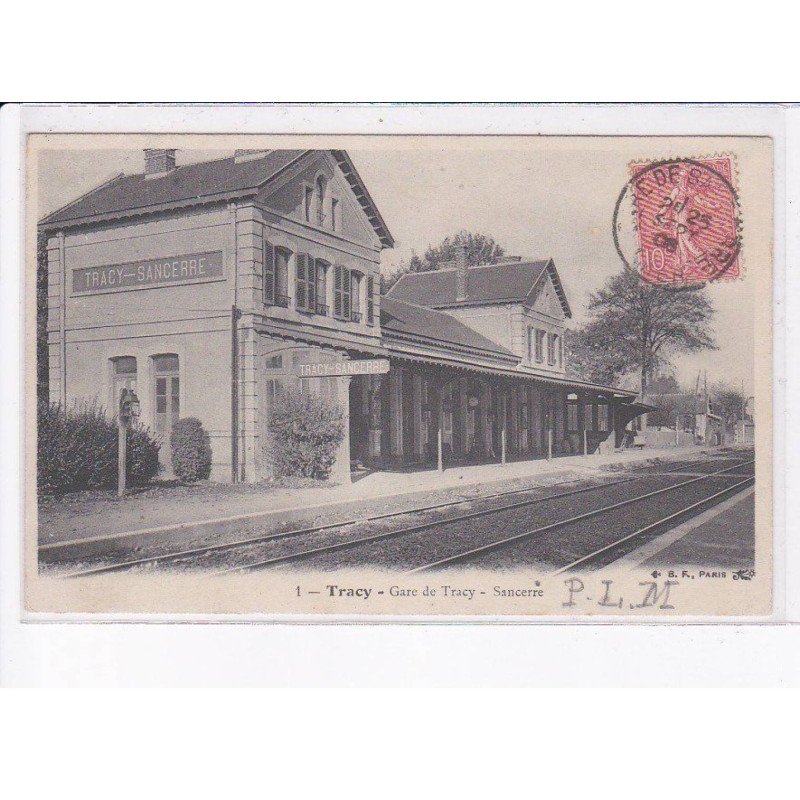 TRACY: gare de tracy, sancerre - très bon état