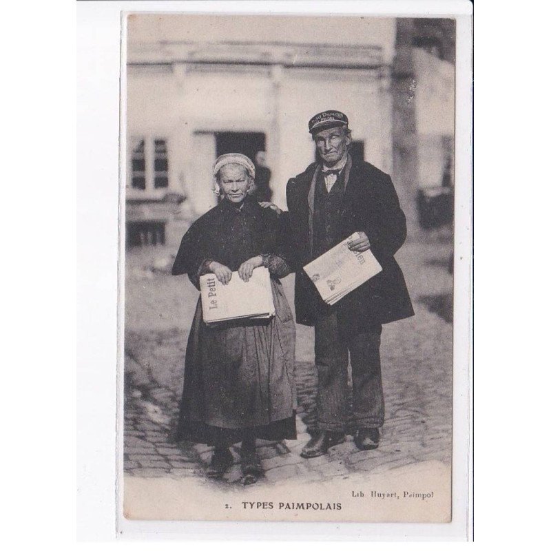 PAIMPOL: types paimpolais - très bon état