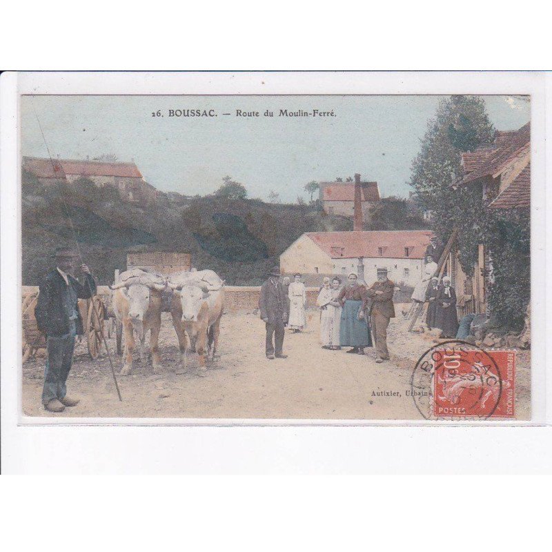 BOUSSAC: route du moulin-ferré - très bon état