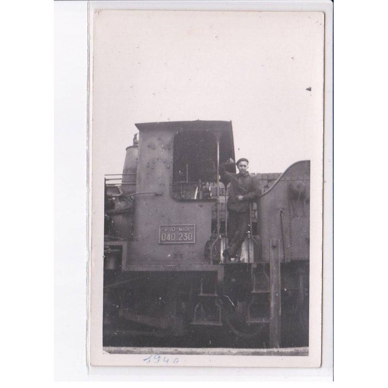 BERGERAC: train en gare - très bon état