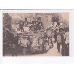 DOLE: fête de dole 1912 char du vieux dole et des arts, photographie - très bon état