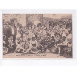 DOLE: fête de dole 1912 chanteurs des rues - très bon état