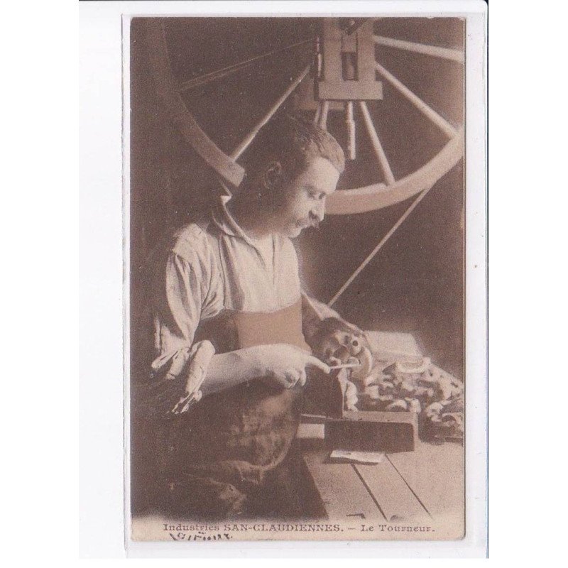 SAINTE-CLAUDE: industries san-claudiennes, le tourneur, pipes - très bon état