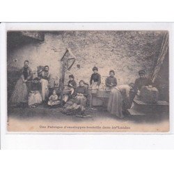 LANDES: une fabrique d'enveloppe-bouteille dans les landes - très bon état