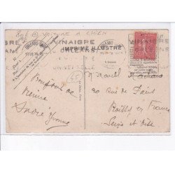 VIENNE-en-VAL: un coin de la place, voiture à chien - état