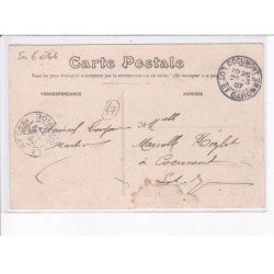 MARMANDE: ligne de bordeaux à cette, déraillement du 25 novembre 1906 - état