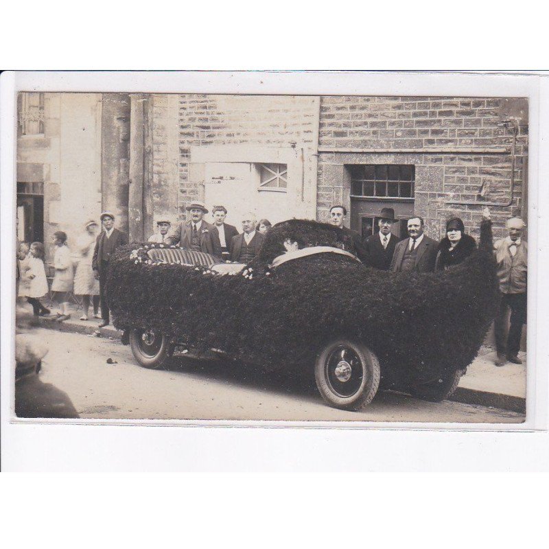 SARTILLY: cavalcade, voiture décorée pour la foire, automobile - état