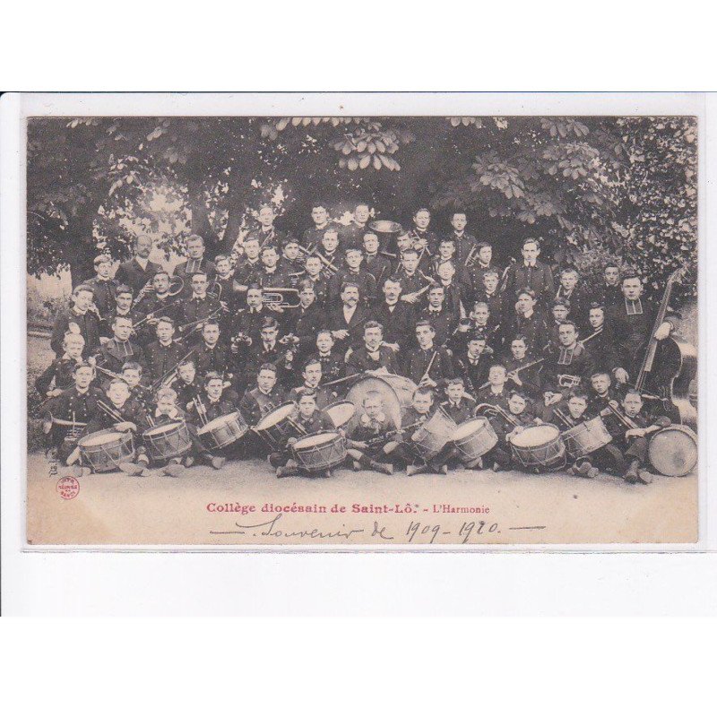 SAINT-LO: collège diocézain, l'harmonie - très bon état