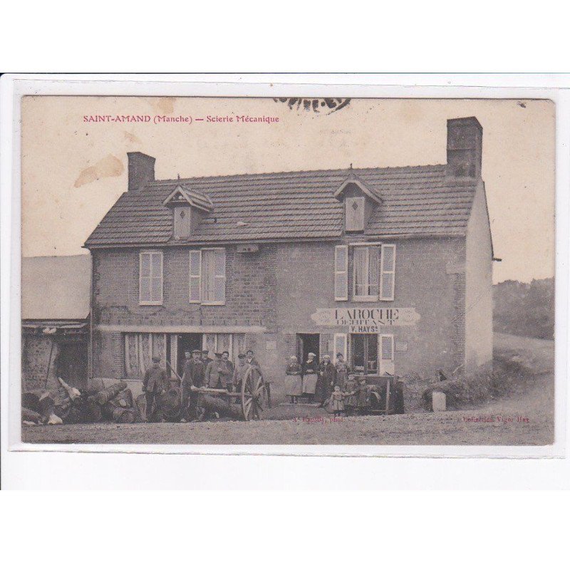 SAINT-AMAND: scierie mécanique - état