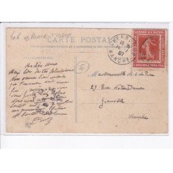 QUERQUEVILLE: rotisseurs et marchands de mouton à la foire saint-cliai, porte-timbre - très bon état