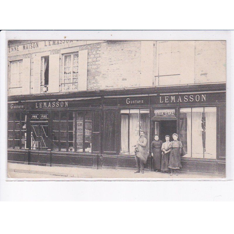 VILLEDIEU: Gustave Lemasson et Bretonnière, mercerie, bonneterie - état