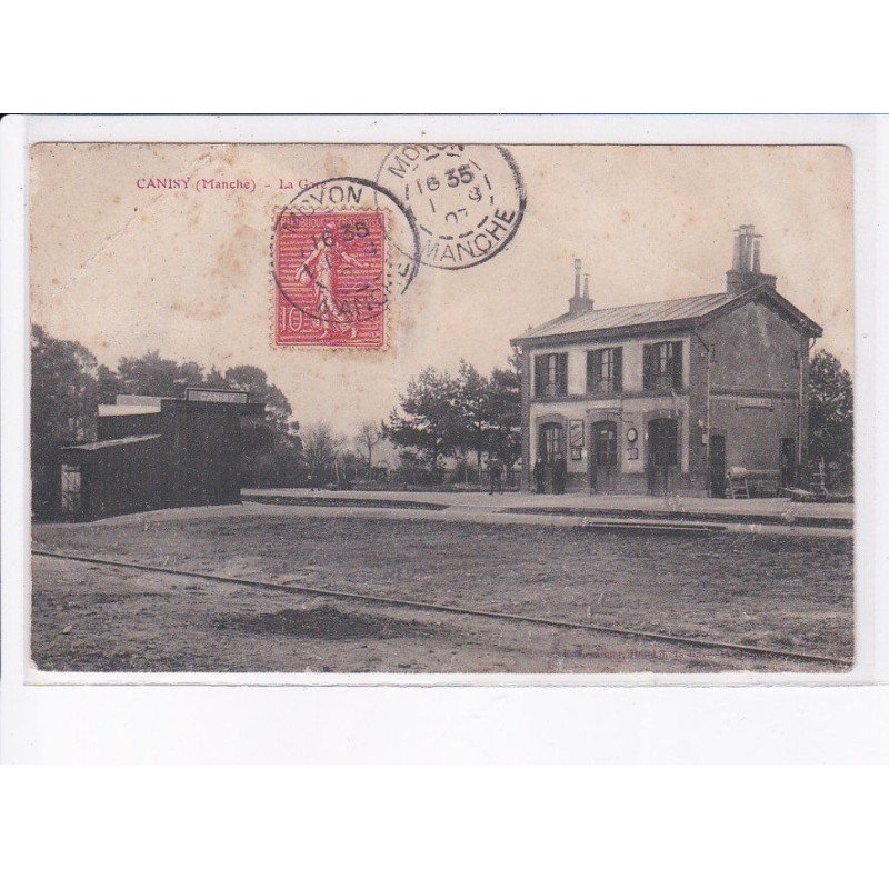 CANISY: la gare - état